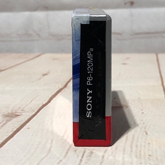 New Sony 8mm MP 120 8mm Video P6-120mp NTSC Cassette Sealed NIP - Picture 2 of 6